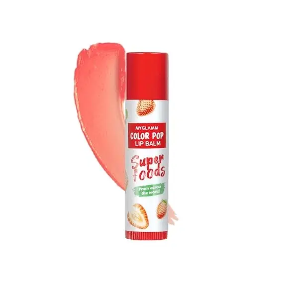 Myglamm Color Pop Lip Balm, Rose 4.6 g