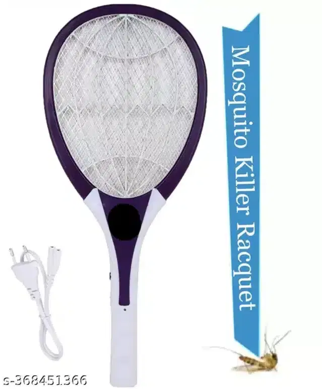 Rechargeable Mosquito Killing Racket, Multicolor