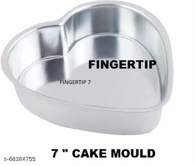 Aluminium Cake Moulds, Silver