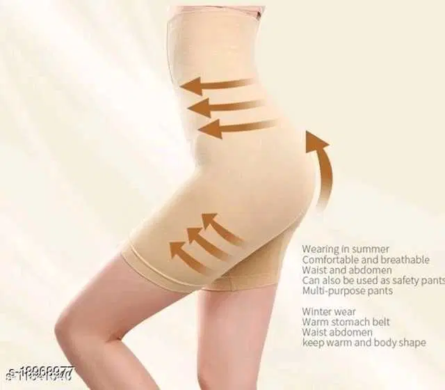 Women Innerwear Mid Thigh High Waist Shapewear For Women (S518)