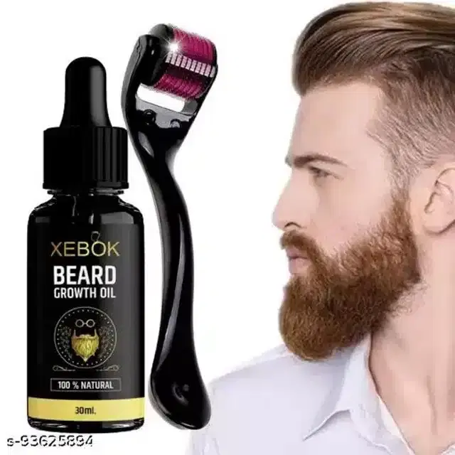 Beard Growth Kit with Beard Growth Oil & Beard Activator, 30 ml, Set of 1