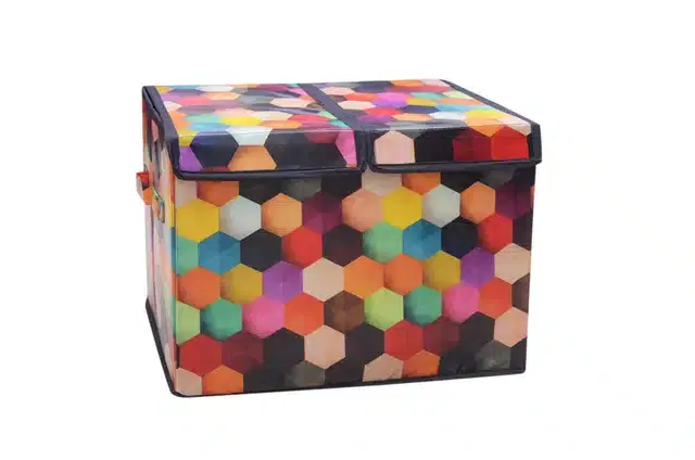Partitioned Clothes Storage Box, Assorted
