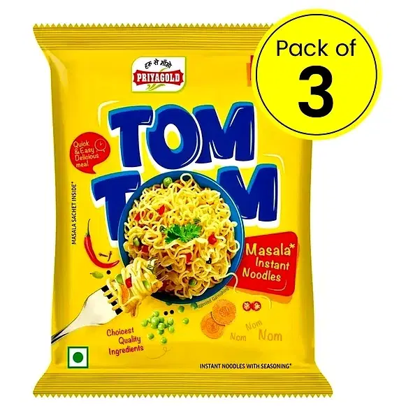 Priyagold Tom Tom Masala Noodles 3X70 g (Pack Of 3)
