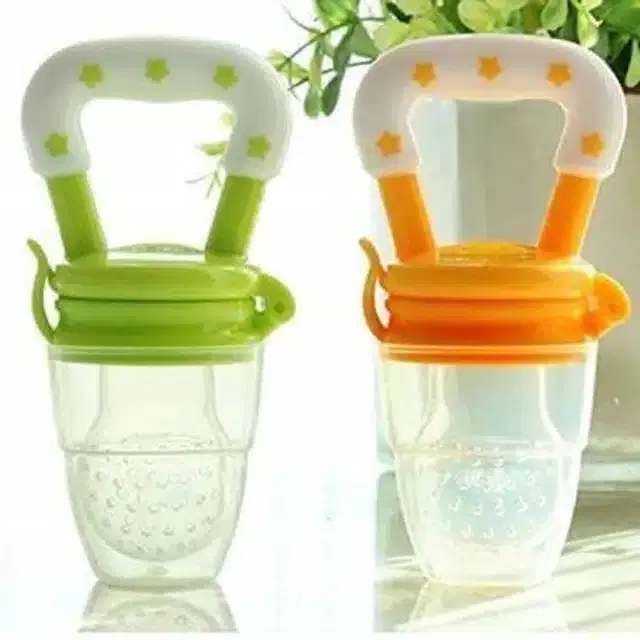 Silicone Fruit Feeders for Kids, Multicolor, Pack of 2