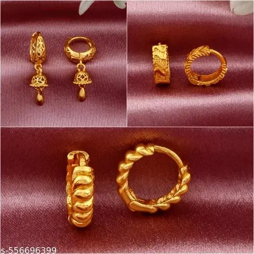 High Quality Earrings/Studs/Bali Combo