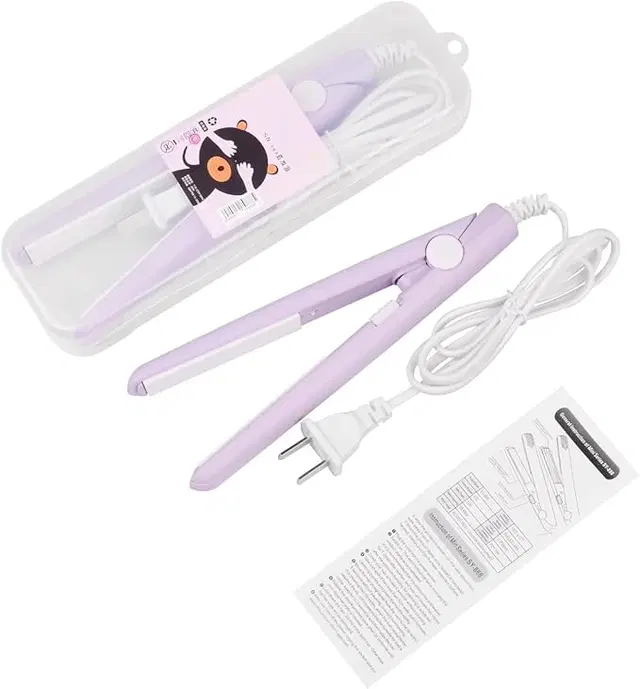 Mini Professional Hair Straightener for Women, Multicolor, 1000 W