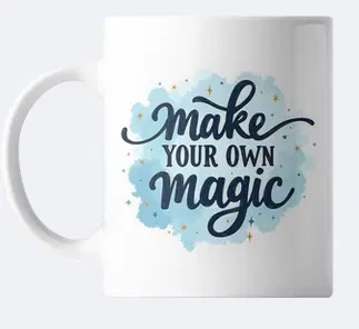 Ceramic Gifting Mug, White, 330 ml