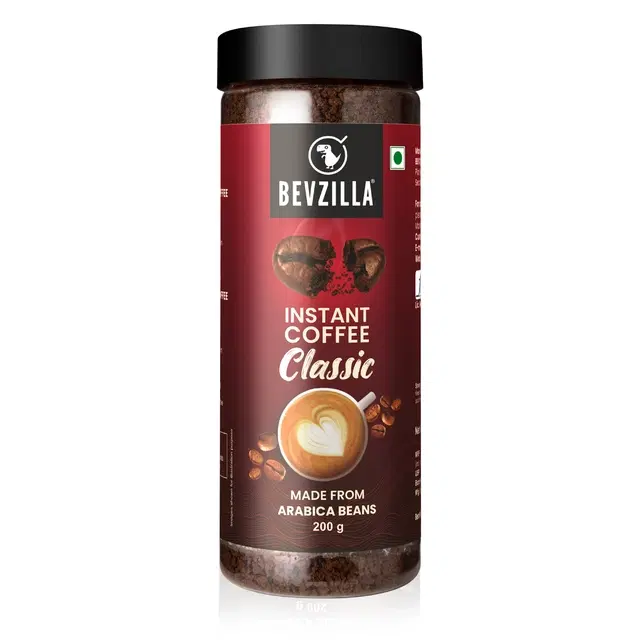 Bevzilla Instant Classic Coffee Powder 200 g