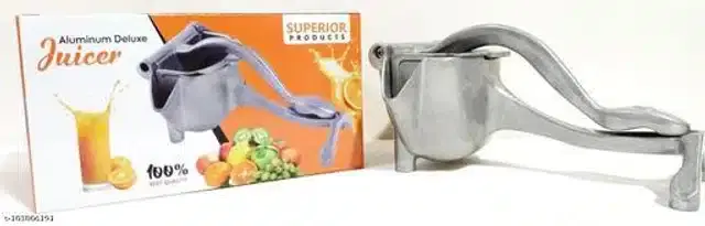 Aluminium Manual Juicer, Silver