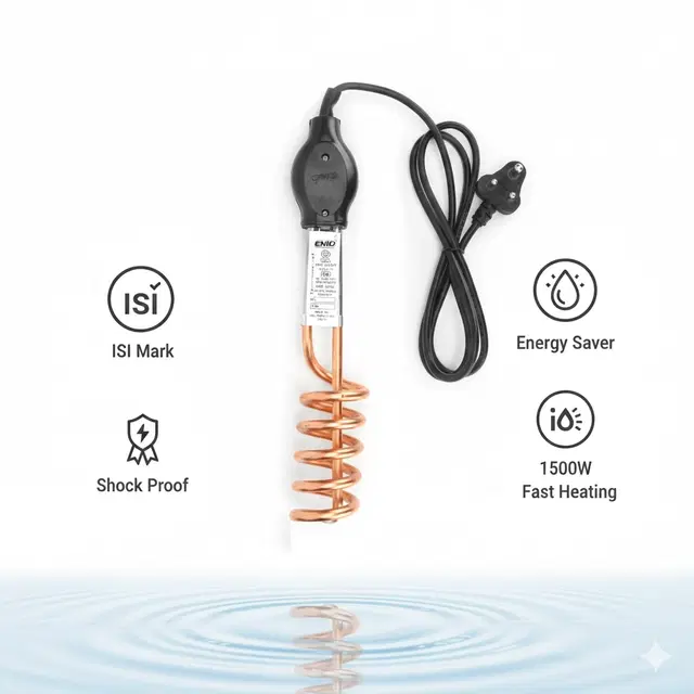 Copper Immersion Rod ,Multicolour, 1500 Watts