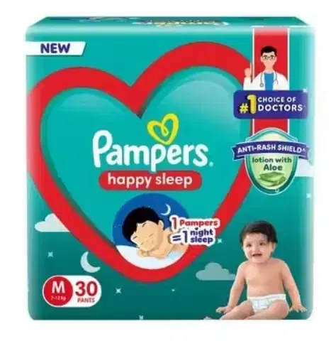 Pampers Diaper Pants - M (30 Pc)