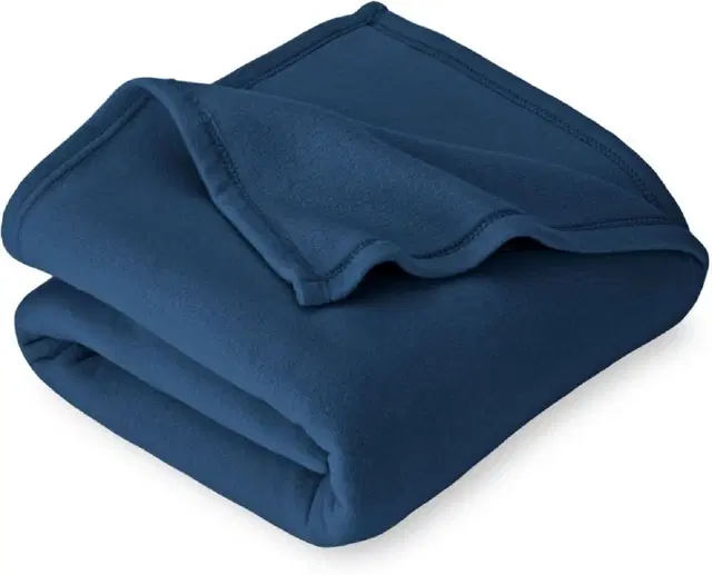 Fleece Blanket, Blue, 60x90 Inches