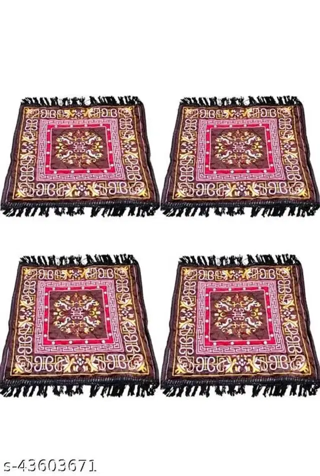 Prayer Mat, Multicolor, Pack of 4