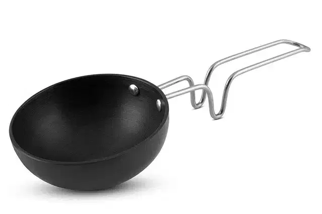 Tadka Pan, Black, 10 cm