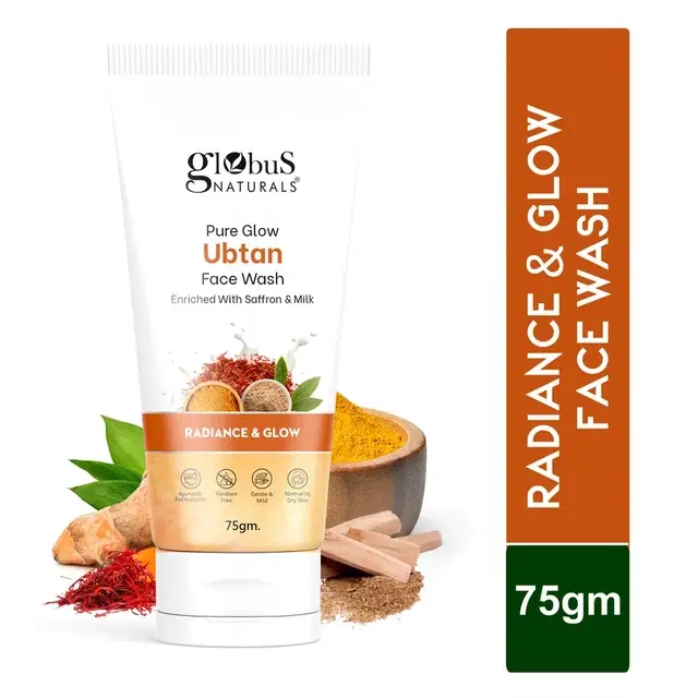 Globus Naturals Pure Glow Ubtan Face Wash 75 g