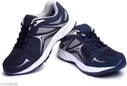 Sports Shoes for Men (Dark Blue, 8)