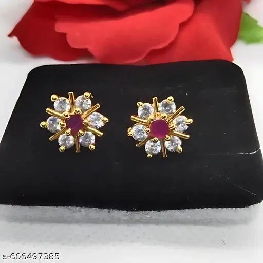 Gold Plated Earrings/Stus