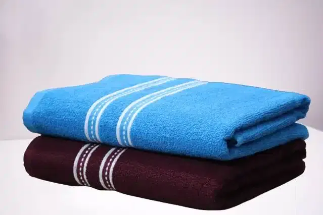 Bath Towel, 27x54 inches, Pack of 2, Multicolor