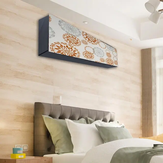 PVC Printed AC Cover, Multicolor, 1.5 Ton