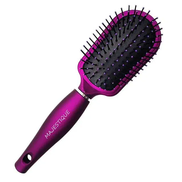 Majestique Ultra-Soft Tipped Nylon Detangle Hair Brush, B-93
