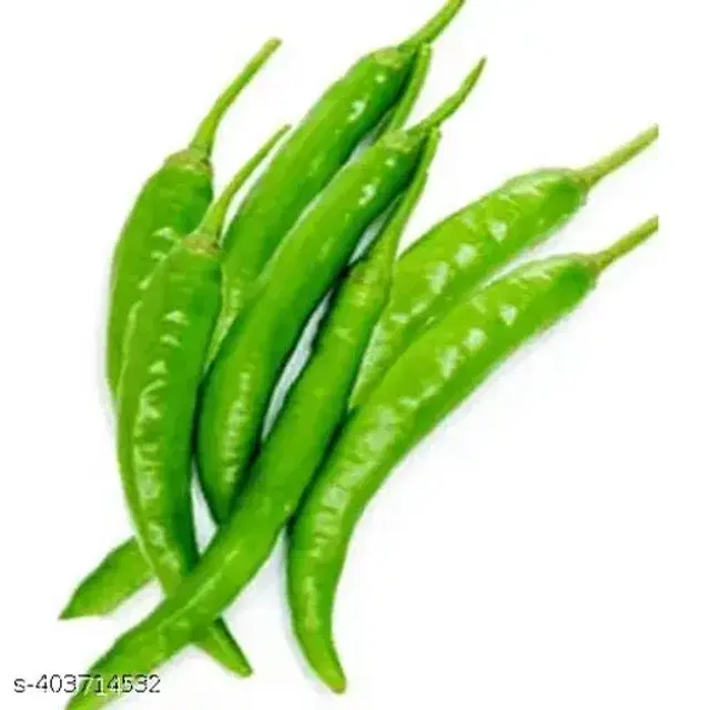 Hot & Fresh Green Chilly 40 Pcs Seeds, Set of 1