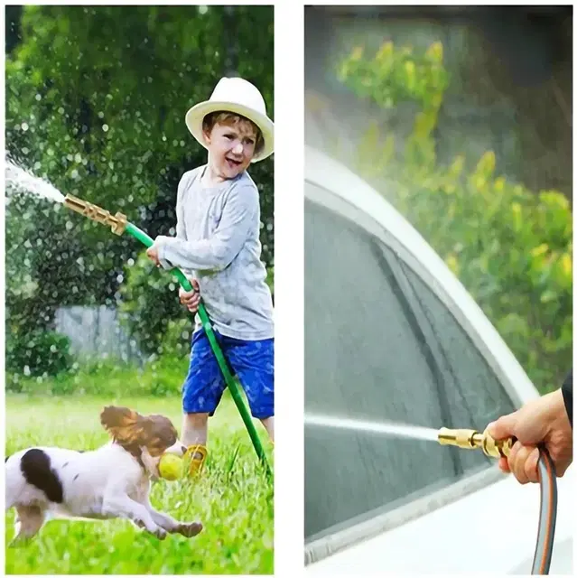 Solid Brass Nozzle, Gold