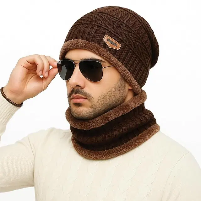 Caps For Men , (Brown)