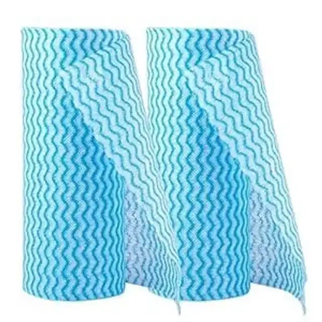 Non-Woven Multipurpose Kitchen Tissue, Assorted, 10 m, Pack of 2