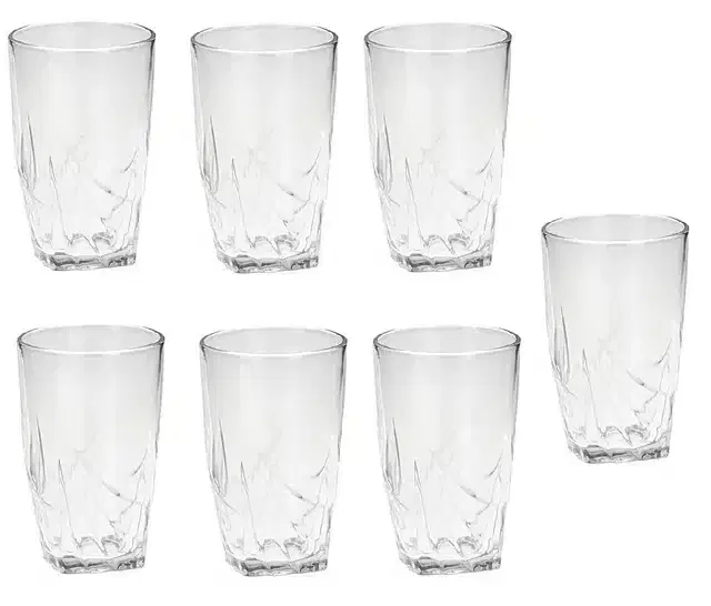 Liquor cum Cocktail Glasses, Transparent, 150 ml, Pack of 7