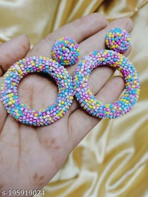 Trendy Beaded Earrings for Girls And Womans