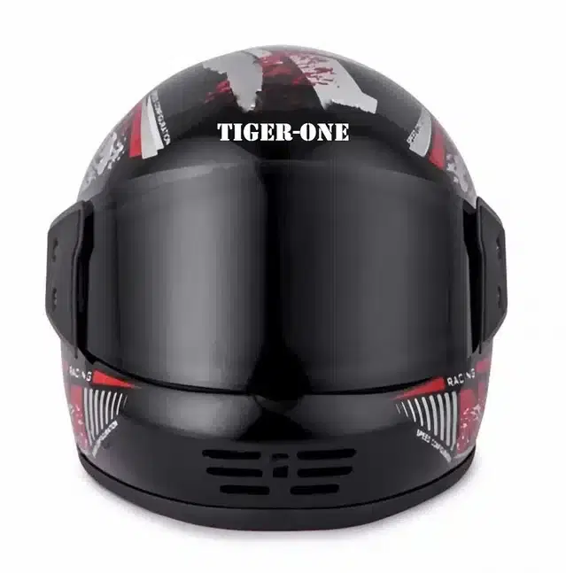 Full Face Bike Helmet for Men & Women, Black, M