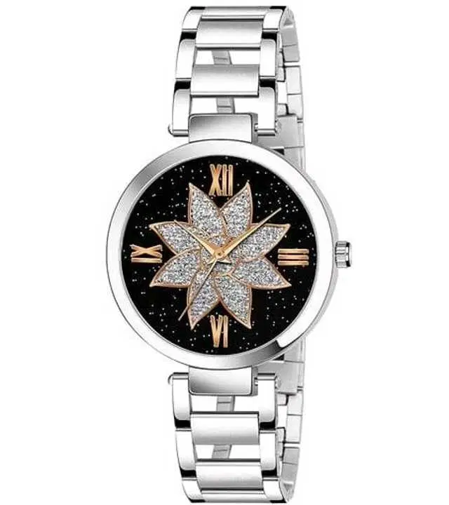 Analog Watch For Womens (Silver) (WS-189)