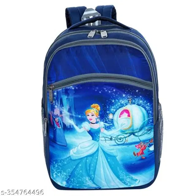 Polyester Backpacks for Kids, Navy Blue, 30 L