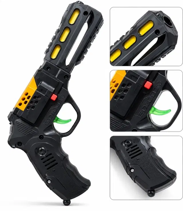Black Pistol Diwali Gun