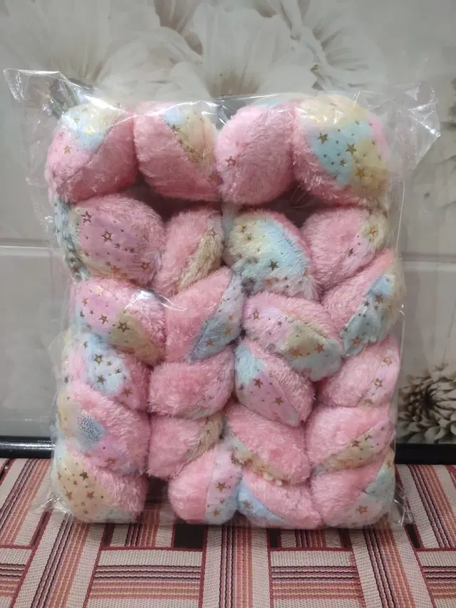 Fur Earmuffs for Girls, Pink Pack of 1