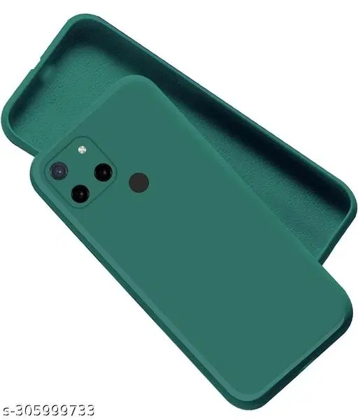 Silicone Mobile Cover for Realme C21Y / Realme C25Y, Multicolor