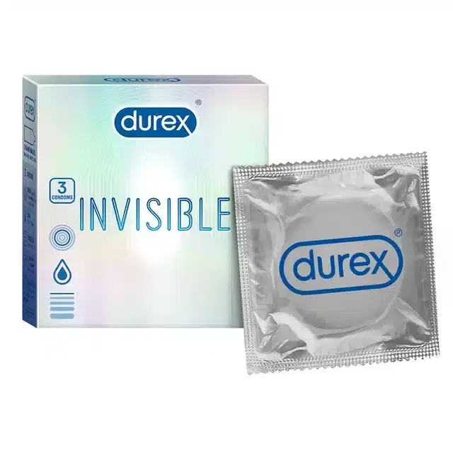Durex Invisible Super Ultra Thin Condom - 3s