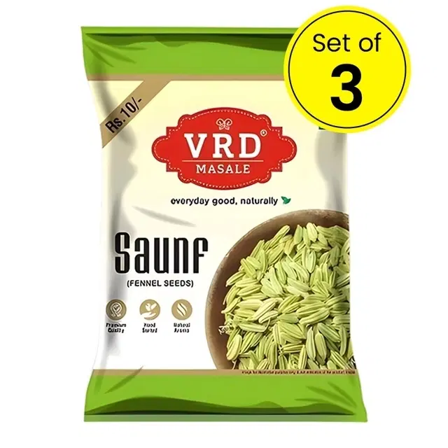 VRD Saunf 12 g (Pouch) Set of 3