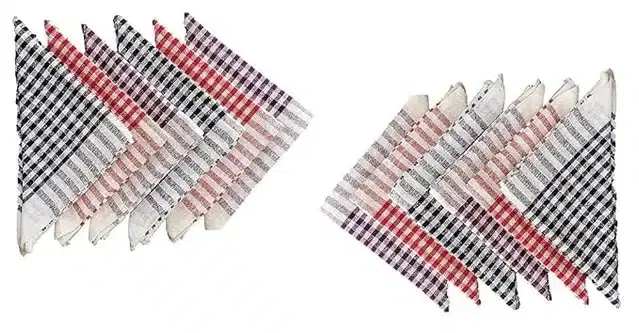 Microfiber Multipurpose Kitchen Napkins, Multicolor, Pack of 12