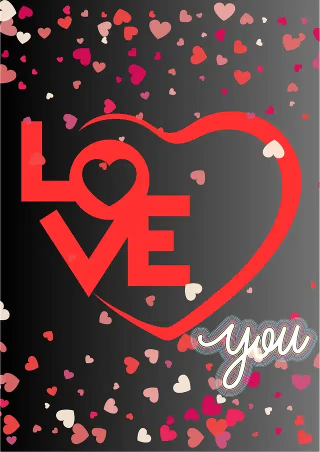 Valentine Day Greetings with Envelope, Multicolor