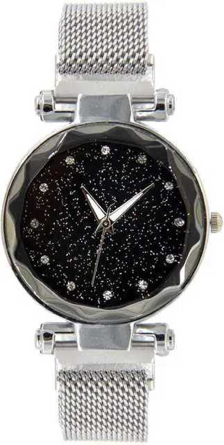 Casual Metal Analog Watch For Women (Silver) (MP-6)