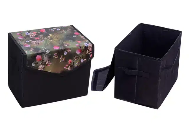 PVC Printed Toys Storage Box, Multicolor