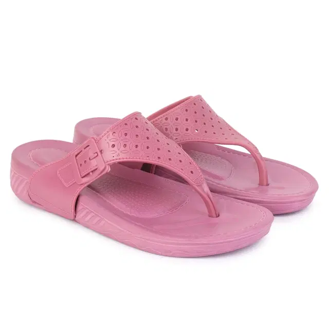 Flipflops for Women (Pink, 5)