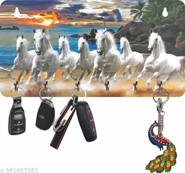 Decorative Key Holder, Multicolor