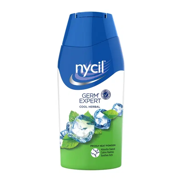 Nycil Cool Herbal Germ Expert Prickly Heat Talcum Powder 50 g
