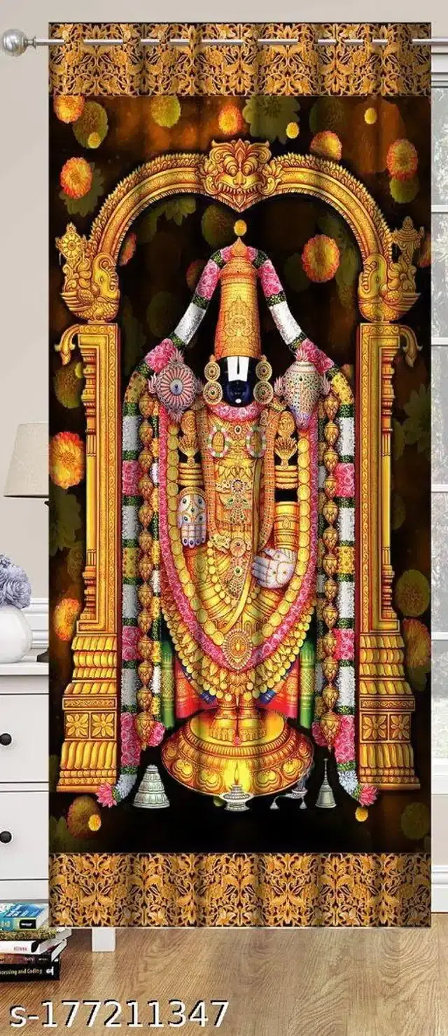 Curtains for Door, Multicolor, 5 Feet