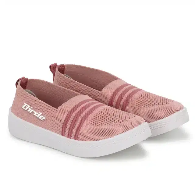 Sports Shoe for Women & Girls (Pink, 4)