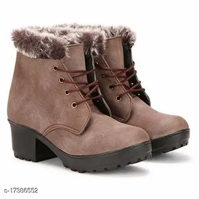 Boots for Women (Brown, 3)