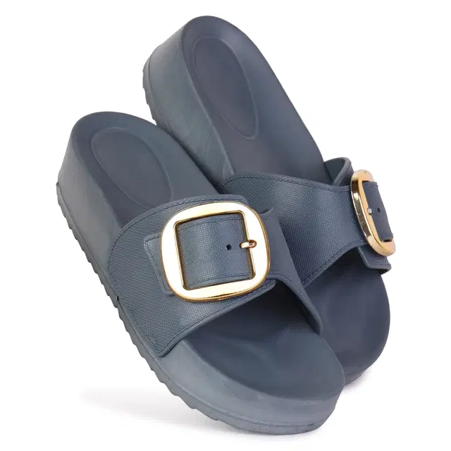 Sliders for Women (Grey, 5)