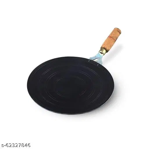 Cast Iron Tawa, Black